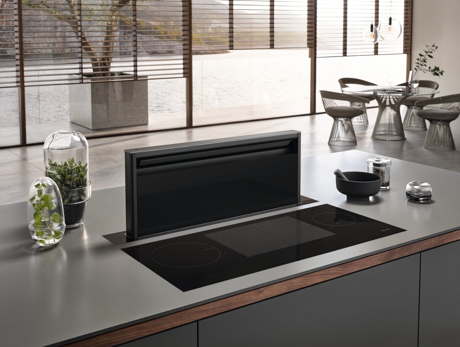 Встраиваемая в столешницу вытяжка Miele DAD 4841 Levantar
